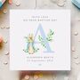 Personalised Peter Rabbit Baptism Card, thumbnail 1 of 4