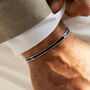 Men's Enamel Stacking Bracelet, thumbnail 1 of 5