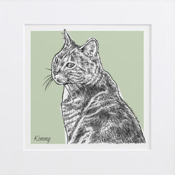 Bespoke Cat Portrait, 7 of 10