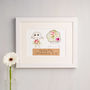 Personalised Christening Embroidered Artwork, thumbnail 6 of 7