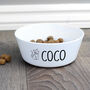 Personalised Scribble Cat Bowl, thumbnail 3 of 3
