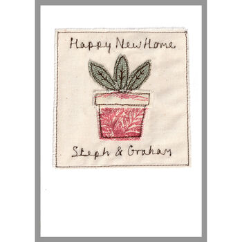 Personalised House Plant Birthday Card, 6 of 10