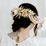 Lianna Boho Bridal Dried Flower Wedding Headpiece, thumbnail 1 of 3