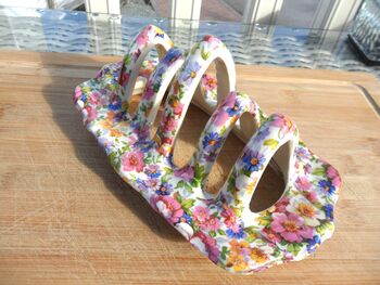 Toast Rack In Olde England Chintz Design, 2 of 7