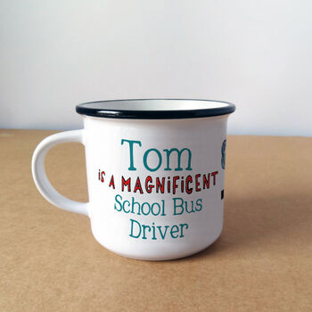 Personalised Bus Driver Mug, 2 of 2