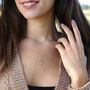 9ct Gold Claddagh Love Necklace, thumbnail 2 of 3