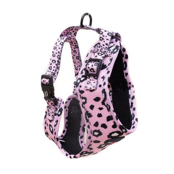 Funk The Dog Harness Pink Leopard, 5 of 9