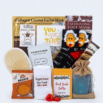Exam Stress Care Package | Good Luck Gift Box – Colleague New Job Pamper Hamper, 12 of 12