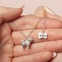 Personalised Bichon Frise Sterling Silver Necklace, thumbnail 1 of 6