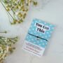 You Got This Wish Bracelet With Silver Heart Charm – A Motivational Gift For Strength And Support, thumbnail 2 of 6