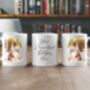 Personalised Shetland Sheepdog Autumn Dog Walk Keepsake Gift Mug, thumbnail 2 of 2