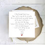 To My Bride On Our Wedding Day Sentimental Card, thumbnail 1 of 5