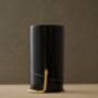 Handmade White Marble Vase With Brass Snake Detail, thumbnail 1 of 4