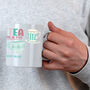 Personalised Four Tea Tea Mug 40th Birthday Gift, thumbnail 2 of 5