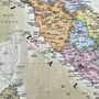 Map Of Italy Classic Edition, thumbnail 4 of 5