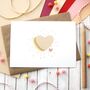 Valentine Postcards, Love, Hugs, Packs Of Four Or Eight, thumbnail 5 of 6