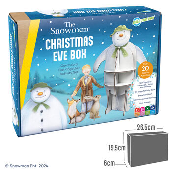 Build Your Own Personalised The Snowman™ Christmas Eve Box, 12 of 12