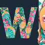 Letter W Original Artwork, thumbnail 4 of 4