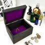 Personalised Wooden Onyx Cufflink Box, thumbnail 7 of 9