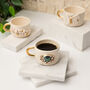 Handmade Evil Eye Ceramic Mug With Gold Handle – 350ml, thumbnail 1 of 3