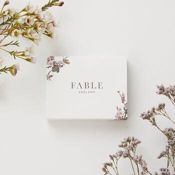 Gold Forget Me Not Flora Stud Earrings, 5 of 7