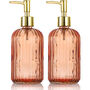 Two Pack Versatile Glass Soap Dispenser Bottle Pump, thumbnail 12 of 12