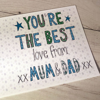 Personalised Son Birthday Book Card, 6 of 7