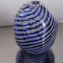 Handmade Filigrana Amorfa Hand Blown Glass Vase, thumbnail 3 of 3