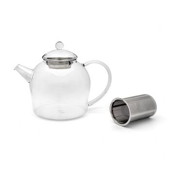 Glass Teapots Minuet Design Stainless Steel Filter, 7 of 8
