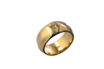 Medium Silver Or Gold Free Form Ring, 4 of 4