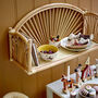 Rainbow Rattan Shelf, thumbnail 1 of 4