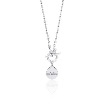 T Bar Necklace, 5 of 7