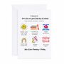 Personalised First Day Of School Card, thumbnail 6 of 6