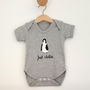 'Just Chillin' Unisex Baby Grow, thumbnail 2 of 4