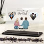 Personalised Dad Memorial Acrylic Photo Plaque, thumbnail 1 of 9