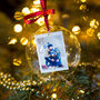 Personalised Photo And Message Glass Christmas Bauble, thumbnail 4 of 4