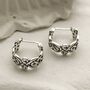 Sterling Silver Celtic Knot Hoops, thumbnail 6 of 9