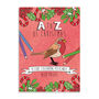 A To Z Of Christmas Colouring In Postcard Set, thumbnail 4 of 4