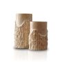 Handmade Natural Travertine Vase Set, thumbnail 2 of 2