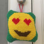 Smiley Face Tapestry Hanging Ornament Kit, thumbnail 2 of 6
