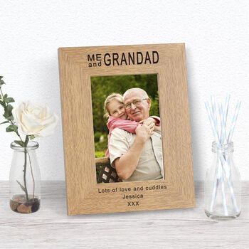 Personalised Me And . . . Wood Picture Frame, 2 of 2