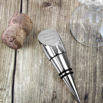 Personalised Wine Bottle Stopper, 3 of 3