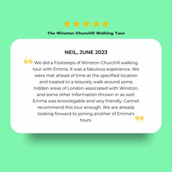 Experience Days: The Winston Churchill Walking Tour, 4 of 8