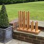 Personalised Wooden Welly Boot Floor Stand, thumbnail 3 of 5