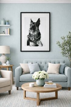 Original Charcoal Pet Portrait, 2 of 12