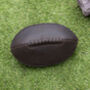 Personalised Luxury Leather Rugby Ball Wash Bag, thumbnail 7 of 12