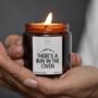 Funny Pregnancy Gift, Bun In The Oven Candle With Matches, thumbnail 1 of 11