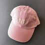 Personalised Embroidered Coffee Date Cap, thumbnail 7 of 7