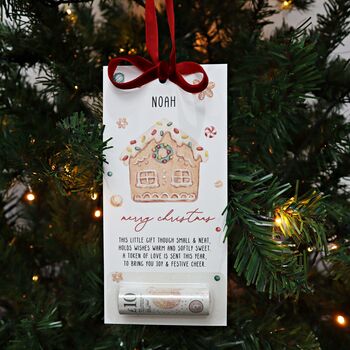 Personalised Kids Christmas Money Holder Cash Gift Xmas Money Wallet For Boy Girl, 2 of 8