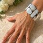 Roman Style Statement Sterling Silver Bracelet, thumbnail 2 of 8